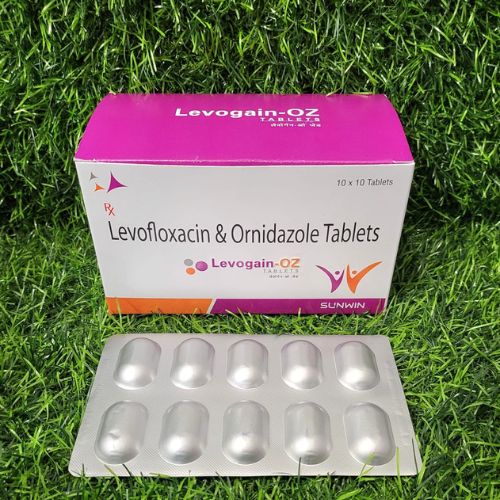 Levofloxacin 250 mg + Ornidazole 500 mg