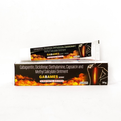 Gabapentin Diclofenac Capsaicin Methyl Salicylate Ointment PCD Pharma Franchise