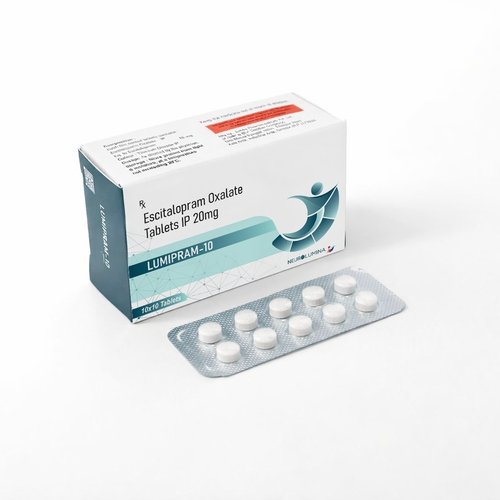 Escitalopram Oxalate 10 mg PCD Pharma Franchise with trusted pharma manufacturing and healthcare distribution support.