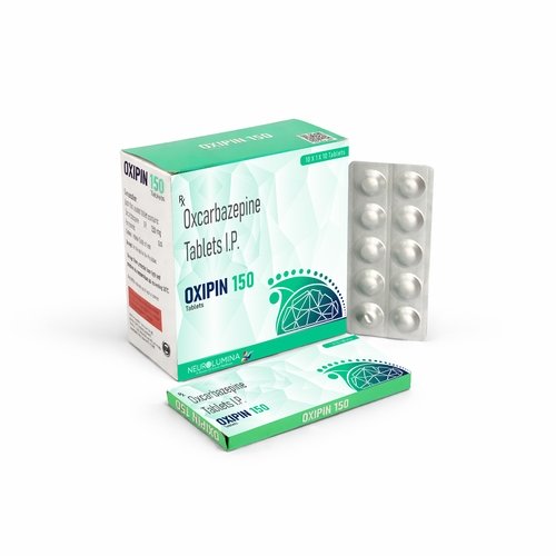 Oxcarbazepine 150 mg PCD Pharma Franchise with pharma distribution network and healthcare products.