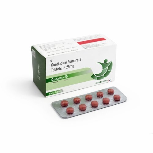 Quetiapine 25 mg PCD Pharma Franchise company with pharmaceutical products, healthcare distribution services, and professional medicine packaging.