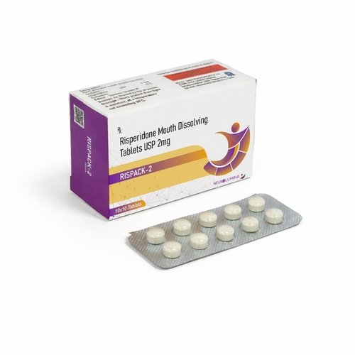 Risperidone 2 mg PCD Pharma Franchise opportunity with pharmaceutical distribution, healthcare business support, and modern medicine packaging.