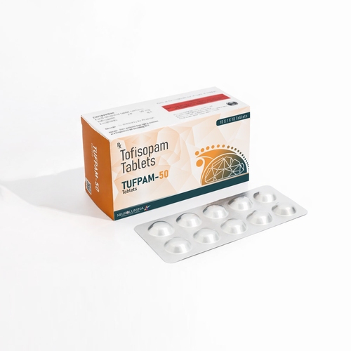 Tofisopam 50 mg PCD Pharma Franchise business opportunity with pharmaceutical products, healthcare distribution, and modern pharma packaging.