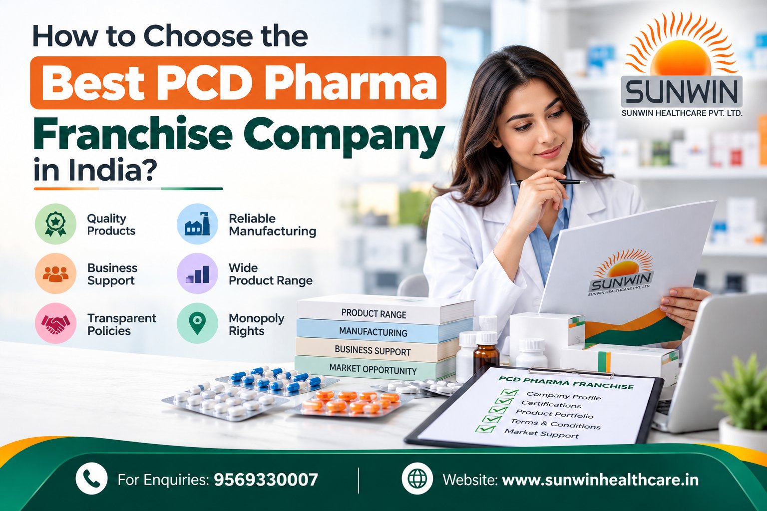 Choosing India’s Best PCD Pharma Franchise