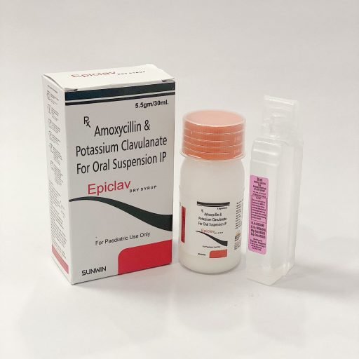 EPICLAV DRY SYRUP WITH WATER