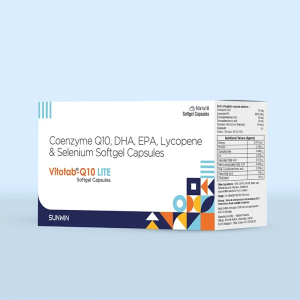 Vitotab-Q10 LITE Softgel Capsules
