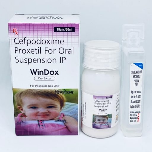 WINDOX DRY SYRUP WITH WATER